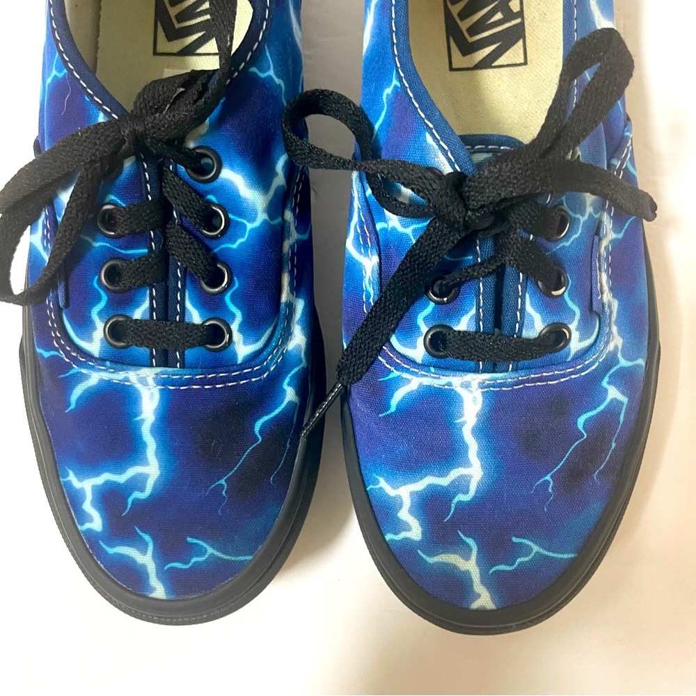 Vans Authentic Lightning Blue/Black Sneakers Unis… - image 6